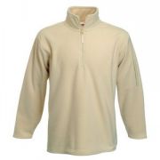 Толстовка "Zip Neck Micro", бежевый_S, 100% п/э, 250 г/м2 Толстовка "Zip Neck Micro", бежевый_S, 100% п/э, 250 г/м2