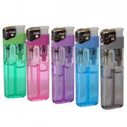 Зажигалка пьезо "Tokai" P15, assorted; прозрачно-серый корпус;8,3х2,4 см;пластик Зажигалка пьезо "Tokai" P15, assorted; прозрачно-серый корпус;8,3х2,4 см;пластик