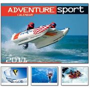 Настенный календарь "Adventure sport" 485x340 мм, 13 листов, место для рекламы 485x40 мм, спираль