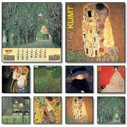Настенный календарь "Густав Климт" 330x330 мм, 13 листов, место для рекламы 330x40 мм, спираль