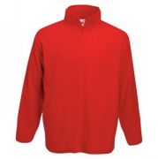 Толстовка "Micro Jacket", красный_S, 100% п/э, 250 г/м2 Толстовка "Micro Jacket", красный_S, 100% п/э, 250 г/м2