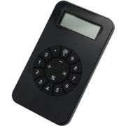 Калькулятор; черный; 5,8х10,2х0,8 см; пластик