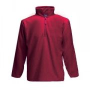 Толстовка "Zip Neck Micro", кирпично-красный_S, 100% п/э, 250 г/м2 Толстовка "Zip Neck Micro", кирпично-красный_S, 100% п/э, 250 г/м2