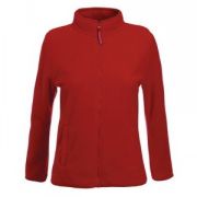 Толстовка "Lady-Fit Micro Jacket", кирпично-красный_XL, 100% п/э, 250 г/м2 Толстовка "Lady-Fit Micro Jacket", кирпично-красный_XL, 100% п/э, 250 г/м2