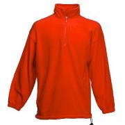 Толстовка "Half Zip Fleece", красный_S, 100% п/э, 300 г/м2 Толстовка "Half Zip Fleece", красный_S, 100% п/э, 300 г/м2