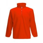 Толстовка "Zip Neck Micro", красный_M, 100% п/э, 250 г/м2 Толстовка "Zip Neck Micro", красный_M, 100% п/э, 250 г/м2