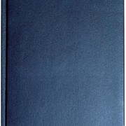 Ежедневник недатированный Ideal New, А5, синий, белый блок, без обреза