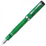 CELEBRATION, ручка перьевая, зеленый/хром, металл
