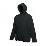 Толстовка "Hooded Micro Jacket", черный_L, 100% п/э, 250 г/м2 Толстовка "Hooded Micro Jacket", черный_L, 100% п/э, 250 г/м2