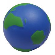 Антистресс "Земной шар"; D=6,5 см; вспененный каучук