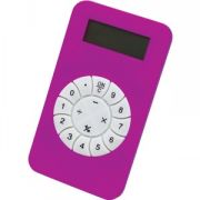 Калькулятор; розовый; 5,8х10,2х0,8 см; пластик