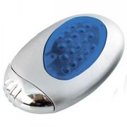 Зажигалка "Классика" с подсветкой; серебристый с синим; 3,5х1,6х6 см; металл, пластик. Зажигалка поставляется без газа. Зажигалка "Классика" с подсветкой; серебристый с синим; 3,5х1,6х6 см; металл, пластик. Зажигалка поставляется без газа.