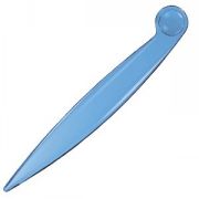 SLIM, нож для корреспонденции, прозрачно-голубой, пластик