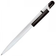 MIR, шариковая  ручка, чёрный/белый, пластик