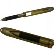 Авторучка складная; коричневый; 9,5х1,5х1 см; пластик Авторучка складная; коричневый; 9,5х1,5х1 см; пластик