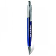 LPC052, ручка шариковая, синий/хром, металл