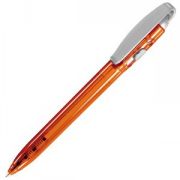 X-3 LX, ручка шариковая, прозрачный оранжевый/серый, пластик