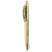 X-8 SAT, ручка шариковая, золотистый, пластик