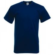 Футболка "Valueweight V-Neck T", темно-синий_XL, 100% х/б, 165г/м2