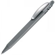 X-8 SOFT, ручка шариковая, серый/серебристый, пластик X-8 SOFT, ручка шариковая, серый/серебристый, пластик