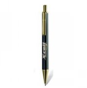 LPC067, ручка шариковая, черный/золотистый, металл