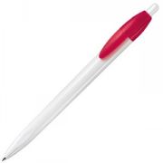 X-1, ручка шариковая, красный/белый, пластик