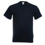 Футболка "Valueweight V-Neck T", черный_M, 100% х/б, 165г/м2