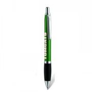 LPC064B, ручка шариковая, зеленый/серебристый, металл