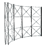 Pop Up решетка стенда K-System K1 Pop Up решетка стенда K-System K1