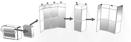 Рамочные стенды Fold-up Рамочные стенды Fold-up